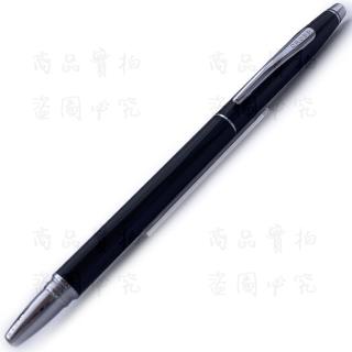 【CROSS】經典世紀纖細麗雅黑白夾鋼筆 f尖(Classic Century Slim)