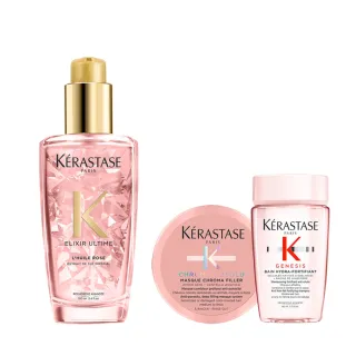 【KERASTASE 巴黎卡詩】金緻柔馭露100ml(小金油/修護/柔順/光澤/持久/護髮油/髮油)