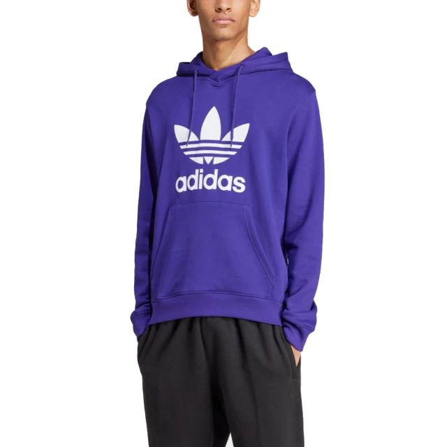 adidas 愛迪達 TREFOIL HOODY 連帽運動上衣 男 - IZ2362