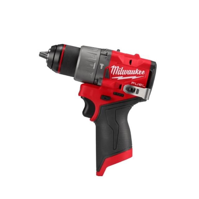 【Milwaukee 美沃奇】M12FPD2 無碳刷 震動 電鑽 起子機(M12 FPD2主機+單2.5電池+充電器)
