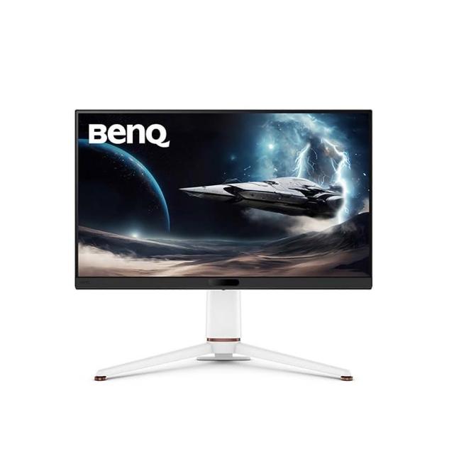  BenQ 明基 EX271U 27吋 4K UHD LCD 顯示器，採用 IPS 面板，提供 3840x2160 高解析度與 165Hz 更新率，適合電競與專業影像處理。支援 HDMI、USB 及 DisplayPort 輸入，1ms 反應時間、1200:1 對比度及超過 351cd/m² 亮度，呈現 10.7 億色與 178° 廣視角。具 VESA 壁掛及耳機插槽功能，重量僅 11kg，外觀尺寸 545.4x613.8x276.8mm，享三年保固及 BSMI 認證 R33037。 