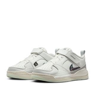 【NIKE 耐吉】運動鞋 童鞋 中童 兒童 魔鬼氈 AJ 喬丹 CNY新年 JORDAN STADIUM 90 CNY PS 白灰 HV4299-100