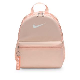 【NIKE 耐吉】小後揹包 童包 運動包 旅行小包 Y NK BRSLA JDI MINI BKPK 粉橘 DR6091-664