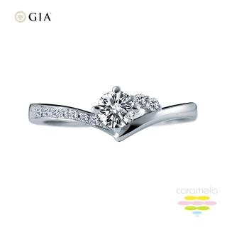 【彩糖鑽工坊】GIA 鑽石戒指 50分 PT950 白金鑽戒 求婚戒(天然鑽石)