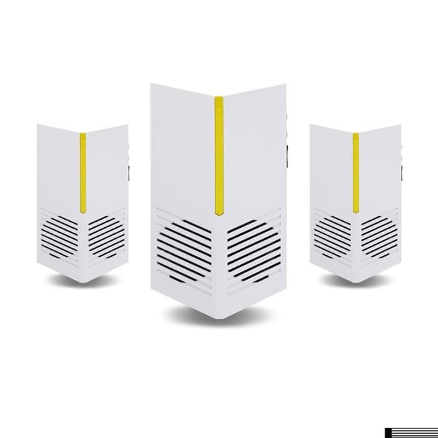 【DigiMax】台灣神盾 專業式防潮型超音波驅鼠器 UP-11R 三入組(適用100坪)