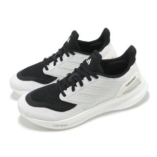 【adidas 愛迪達】慢跑鞋 Pureboost 5 男鞋 女鞋 黑 白 緩震 運動鞋 愛迪達(IF9192)