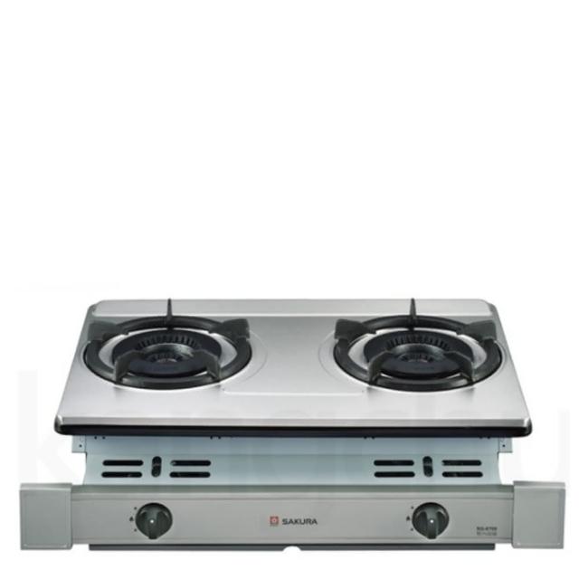 【SAKURA 櫻花】全省安裝 雙口嵌入爐 瓦斯爐(G-6700KS基本安裝)