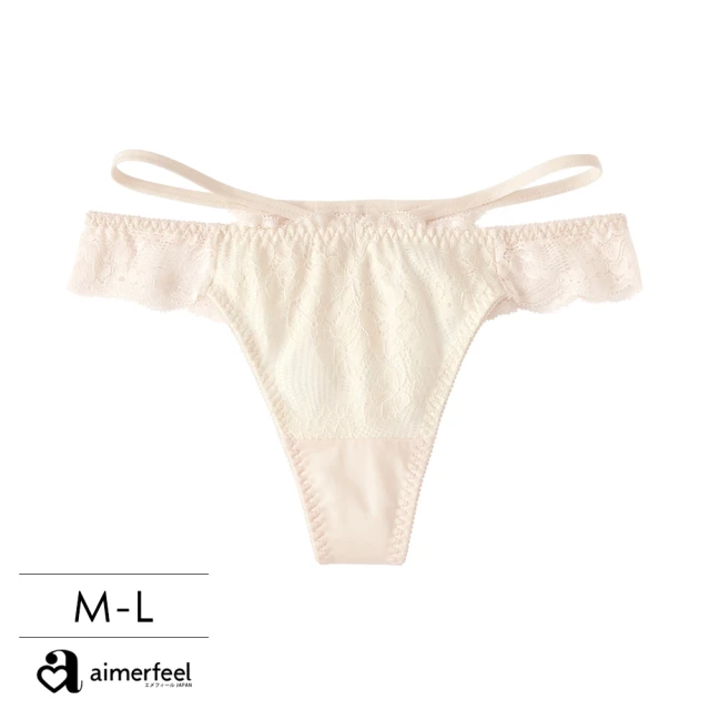 aimerfeel 單品內衣薄紗蕾絲超盛內衣-米白色(110