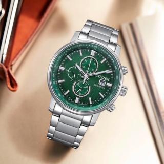【CITIZEN 星辰】Chronograph 亞洲限定 光動能計時腕錶/43.0mm(CA0840-87X)