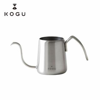 【KOGU 珈琲考具】專業 咖啡職人 單杯 點滴式 細口手沖壺 300ml 10oz - 匠心銀(原廠授權公司貨)