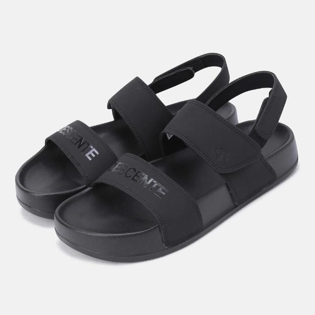 【DESCENTE】ICING SANDAL 男士 休閒涼鞋(黑色/白色)