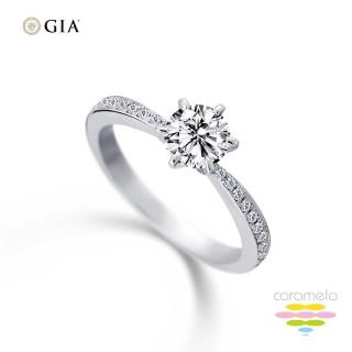 【彩糖鑽工坊】GIA 鑽石 30分 D成色 PT950 白金 六爪鑽石戒指(天然鑽石 EX完美車工)