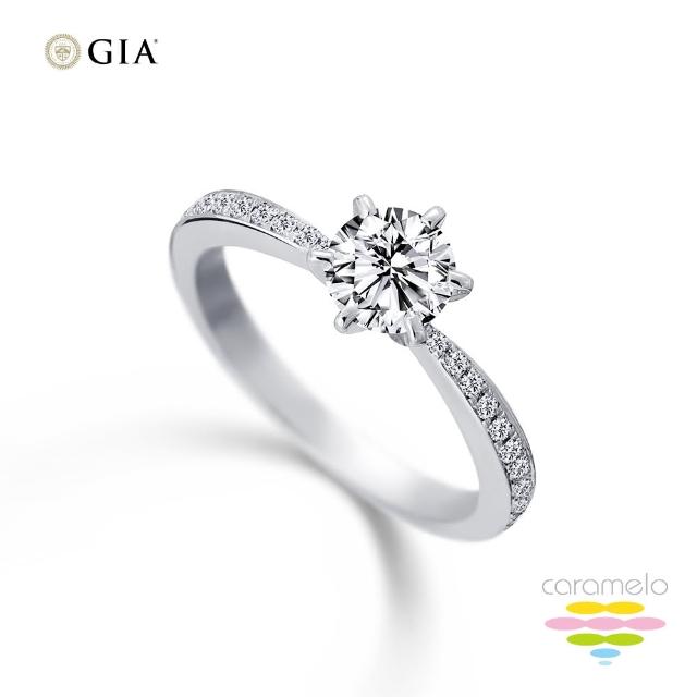 【彩糖鑽工坊】GIA 鑽石 30分 D成色 EX完美車工 六爪鑽石戒指(天然鑽石)