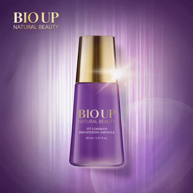 【BIO UP 自然美】377光采美白安瓶30ml(2入)