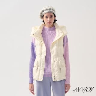 【AVVJOY 艾薇卓爾】羽絨背心(背心 外套 麵包服 保暖外套 羽絨外套 羽絨大衣 CLA0411TP)