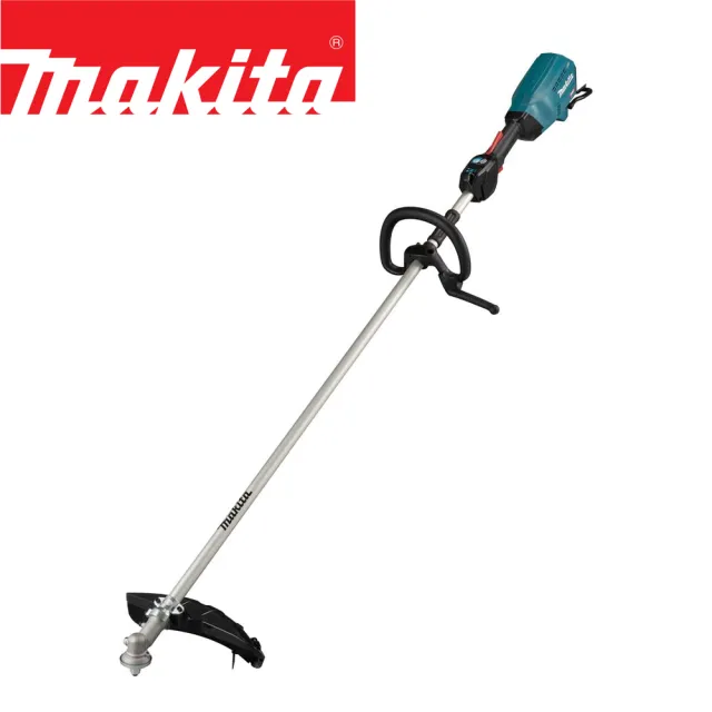 【MAKITA 牧田】40V鋰電無刷割草機-鋸片/尼龍繩/塑膠刀三用-空機-不含充電器及電池(UR017GZ)