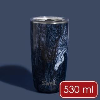 【S’well】Tumbler不鏽鋼滑蓋保溫杯 浪濤石紋530ml / 保溫杯 保冷保冰杯 推蓋直飲杯 環保杯 隨行杯