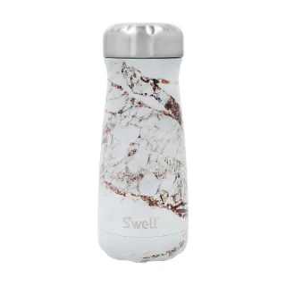 【S’well】Traveler不鏽鋼保溫瓶 鎏金石紋470ml / swell 保溫杯 保冷保冰杯 水壺 環保杯 隨行杯