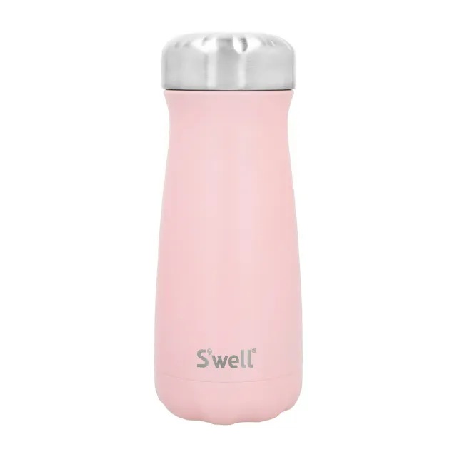 【S’well】美國 Traveler不鏽鋼保溫瓶 櫻花粉470ml / swell 保溫杯 保冰杯 水壺 環保杯