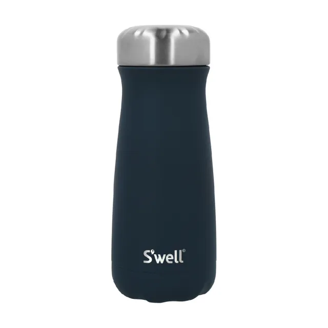 【S’well】美國 Traveler不鏽鋼保溫瓶 海軍藍470ml / swell 保溫杯 保冰杯 水壺 環保杯
