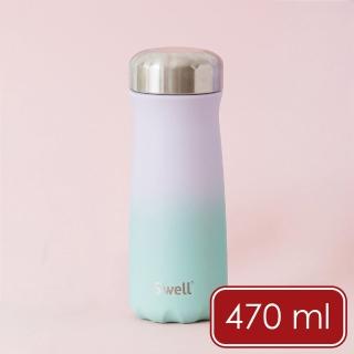 【S’well】Traveler不鏽鋼保溫瓶 粉彩薰衣草470ml / 保溫杯 保冷保冰杯 水壺 環保杯 便攜杯 隨行杯