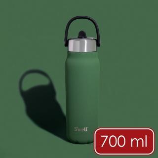 【S’well】Explorer不鏽鋼吸管保溫瓶 軍綠700ml / 保溫杯 保冷保冰杯 運動水壺 手搖飲 環保杯 隨行杯