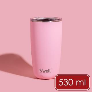【S’well】Tumbler不鏽鋼滑蓋保溫杯 櫻花粉530ml / 保溫杯 保冷保冰杯 推蓋直飲杯 環保杯 便攜杯 隨行杯