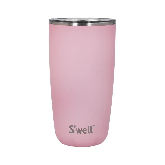 【S’well】美國 Tumbler不鏽鋼滑蓋保溫杯 櫻花粉530ml / swell 保溫杯 保冰杯 推蓋直飲杯