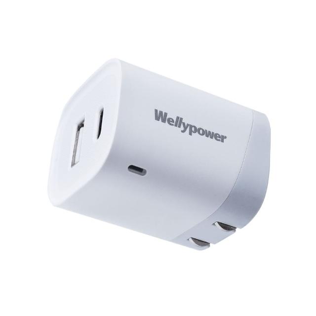 【Wellypower】30W 雙孔1A1C 快速充電器