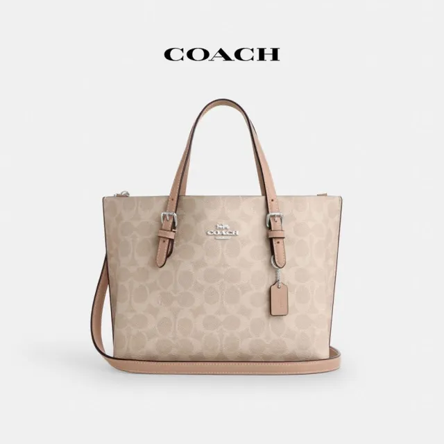 【COACH】蔻馳官方直營 MOLLIE/FAYE/CITY 托特包 肩背包 斜背包 水桶包 老花 交換禮物 贈禮(多色可選)