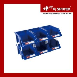 【SHUTER 樹德】HB-1218 耐衝擊分類整理盒6入組(整理盒)