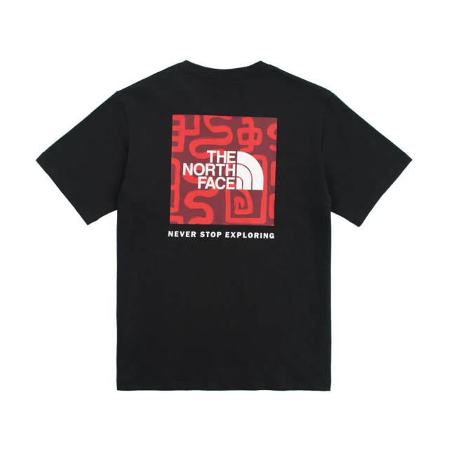 The North Face 北臉 短袖上衣 男 女 中性 U LNY SS RLX TEE 黑 NF0A8CFUJK3