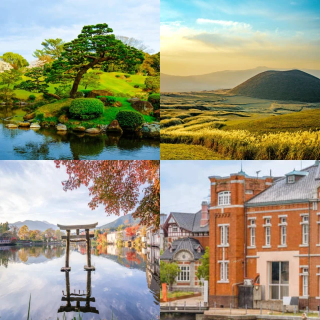 喜鴻假期 【高雄出發．紫愛九州海陸空５日】夢幻紫藤、熊本高速