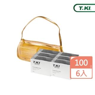 【T.KI】蜂膠美顏皂100gX6入(隨機贈 金/粉 金蔥袋)