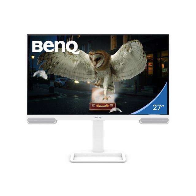 BenQ 明基 EW2790U 27吋 4K UHD IPS 面板顯示器,解析度 3840x2160,提供 400 nits 亮度與 95% P3 寬色域,支援 HDR 與抗藍光護眼功能,適合專業創作與日常使用。內建喇叭、Type-C 及 HDMI 輸入,5ms 反應時間,60Hz 更新率,VESA 壁掛設計,輕鬆提升工作效率與視覺舒適。 BenQ 明基 EW2790U 27吋 4K IPS 護眼顯示器 HDR 抗藍光 95% P3 寬色域 專業級