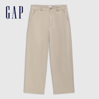 【GAP】男裝 卡其褲-卡其色(725692)