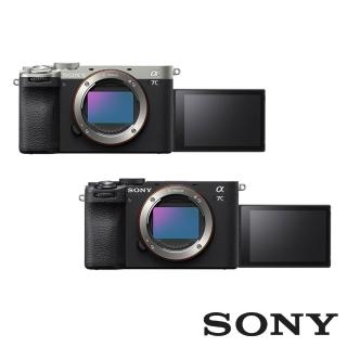 【SONY 索尼】Alpha 7C II 全片幅混合式小型相機 ILCE-7CM2 黑/銀 單機身(公司貨 保固18+6個月)