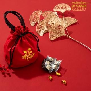 【LeSugar Bakery 樂糖烘焙】豆漿芝麻核桃牛軋糖福袋 900克(不黏牙 春節中秋端午送禮 三節禮盒)
