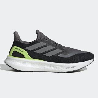 【adidas 愛迪達】慢跑鞋 男鞋 運動鞋 緩震 PUREBOOST 5 黑灰綠 JH6445(8840)