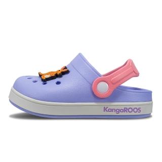【KangaROOS】美國袋鼠鞋 童鞋 AERO布希鞋/運動/穿搭/生活 紫粉(KK31897)
