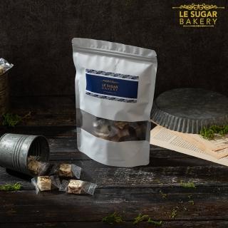 【LeSugar Bakery 樂糖烘焙】夾鏈好攜袋 原味胚芽米牛軋糖200克(好吃不黏牙 春節新年送禮 過年禮盒)