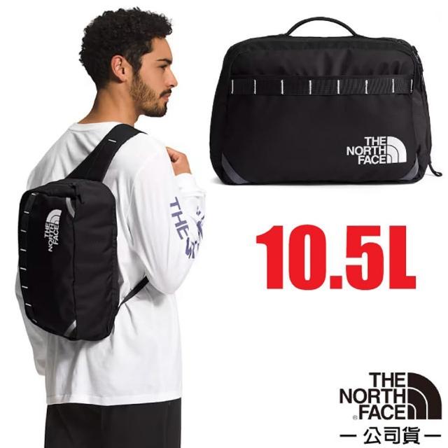 【The North Face】BASE CAMP VOYAGER SLING 防撕裂斜背包10.5L.休閒背包(81BN-53R 宇宙黑)