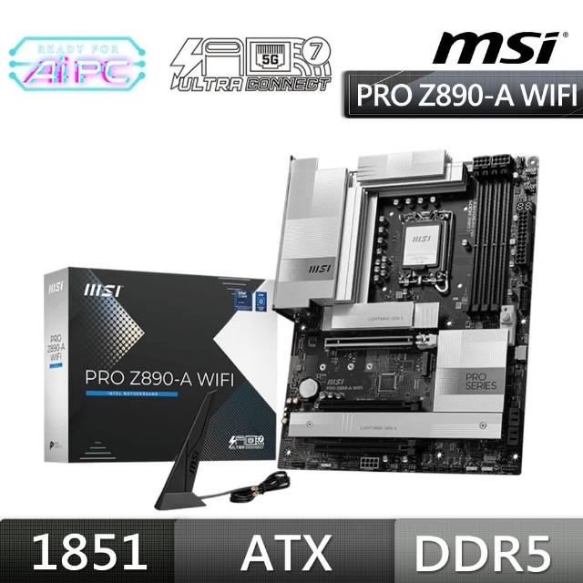 【MSI 微星】PRO Z890-A WIFI 主機板