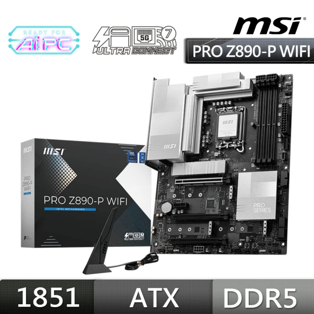 【MSI 微星】PRO Z890-P WIFI 主機板