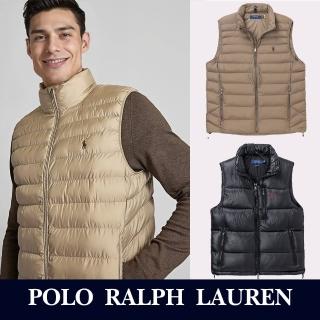 【RALPH LAUREN】RL POLO 經典刺繡小馬羽絨背心 上衣-多色組合(平輸品/保暖舒適)