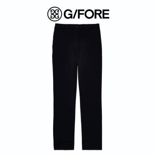【G/FORE】DOUBKE KNIT CIGARETTE LEG HIGH RISE TROUSER 女士 休閒長褲(G4LS23B96-ONYX)