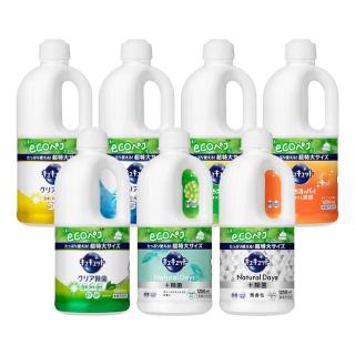【Kao 花王】日本 珂珂透 除菌高效洗碗精特大補充瓶 1250ml(平輸商品)