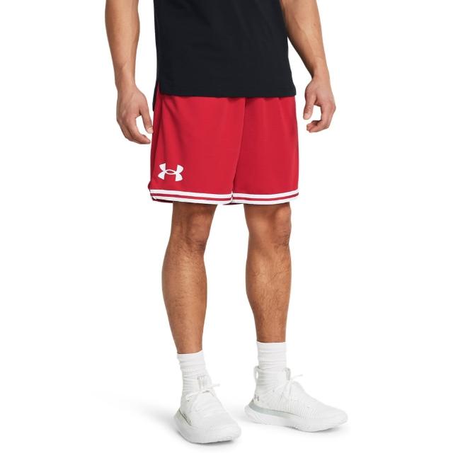 【UNDER ARMOUR】UA官方直營 男 Perimeter 10吋籃球運動短褲_1383392-600(紅色)