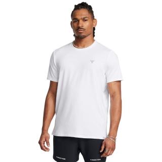 【UNDER ARMOUR】UA官方直營 男 Pjt Rock Authentic 短袖T-Shirt 短T 1386872-100(白色)