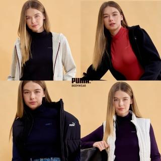 PUMA顯微超細暖絨立領上衣-女
